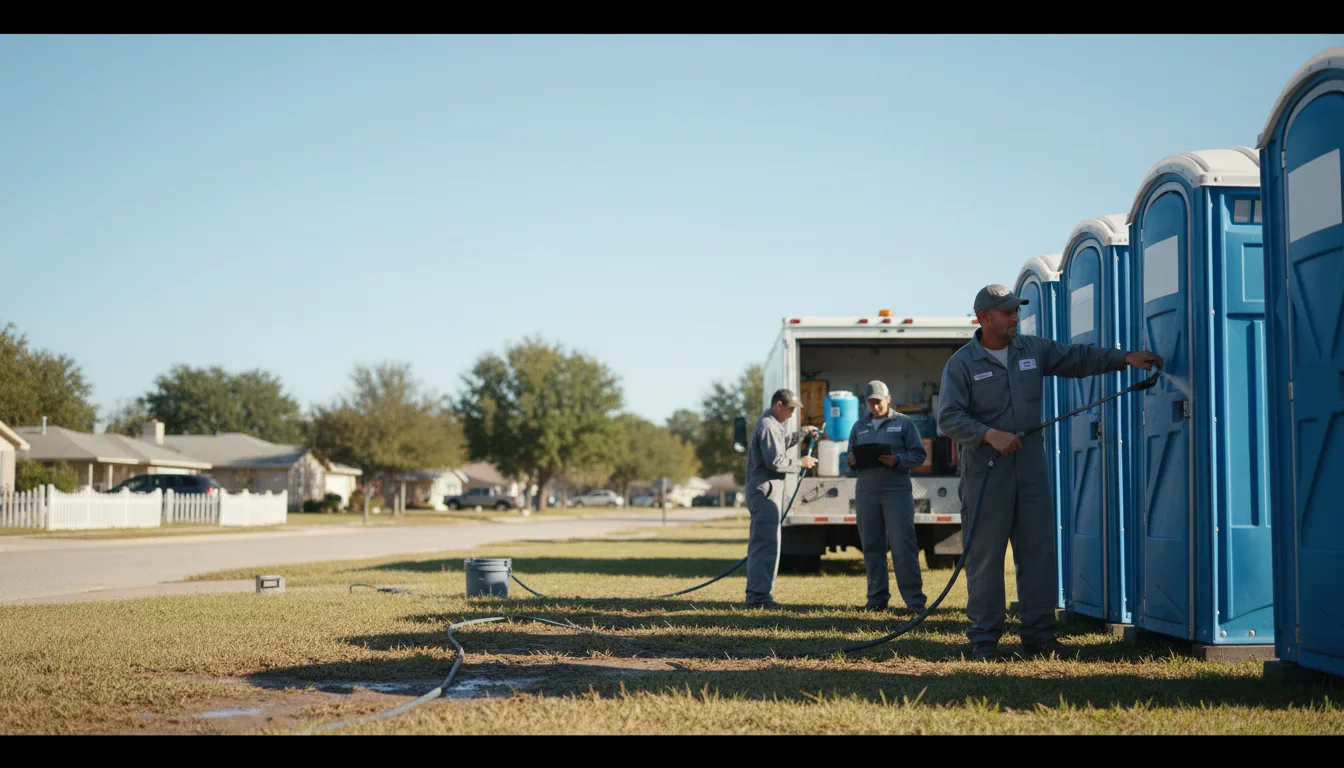 Long-Term Portable Toilet Rental in Heflin, LA near me